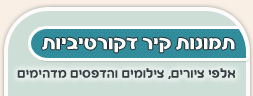 בחר תמונה, צילום או ציור מתוך מאגר ענק!