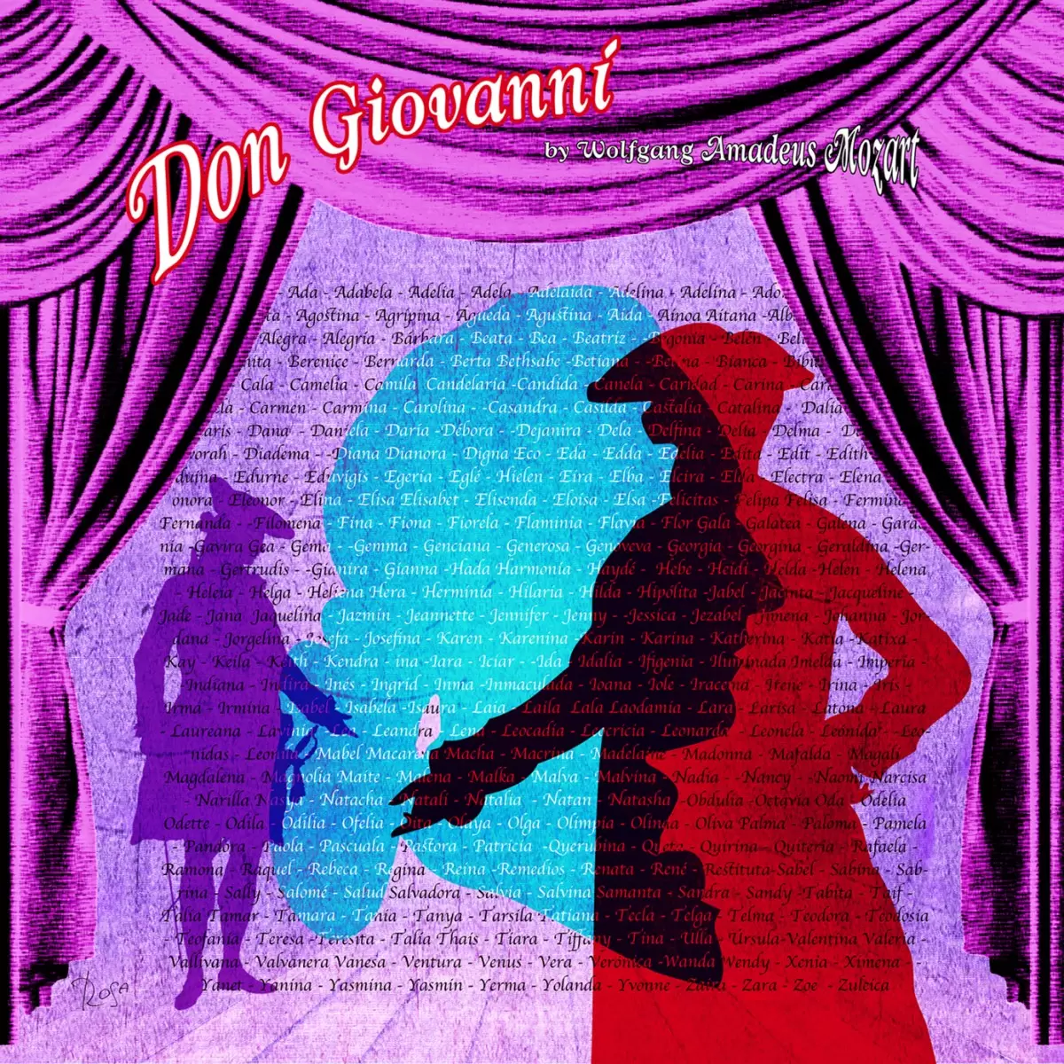  Don Giovanni - רוזה לשצ'ינסקי - טיפוגרפיה דקורטיבית  - מק''ט: 209160