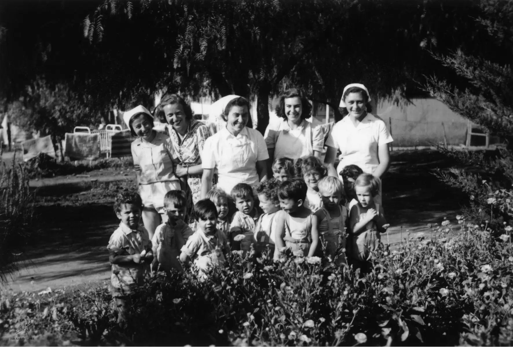 שדה נחום 1947, ילדי הגן - דוד לסלו סקלי -  - מק''ט: 142636