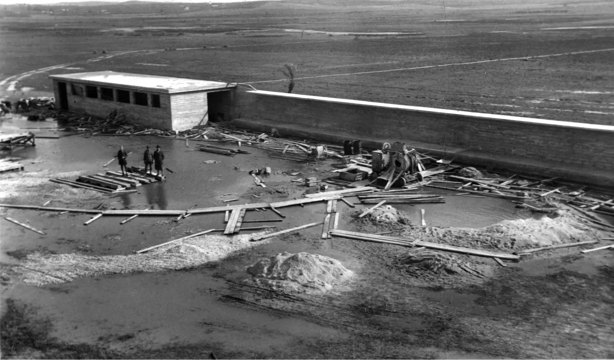 נבי רובין 1940 מפעל מים - דוד לסלו סקלי -  - מק''ט: 143656
