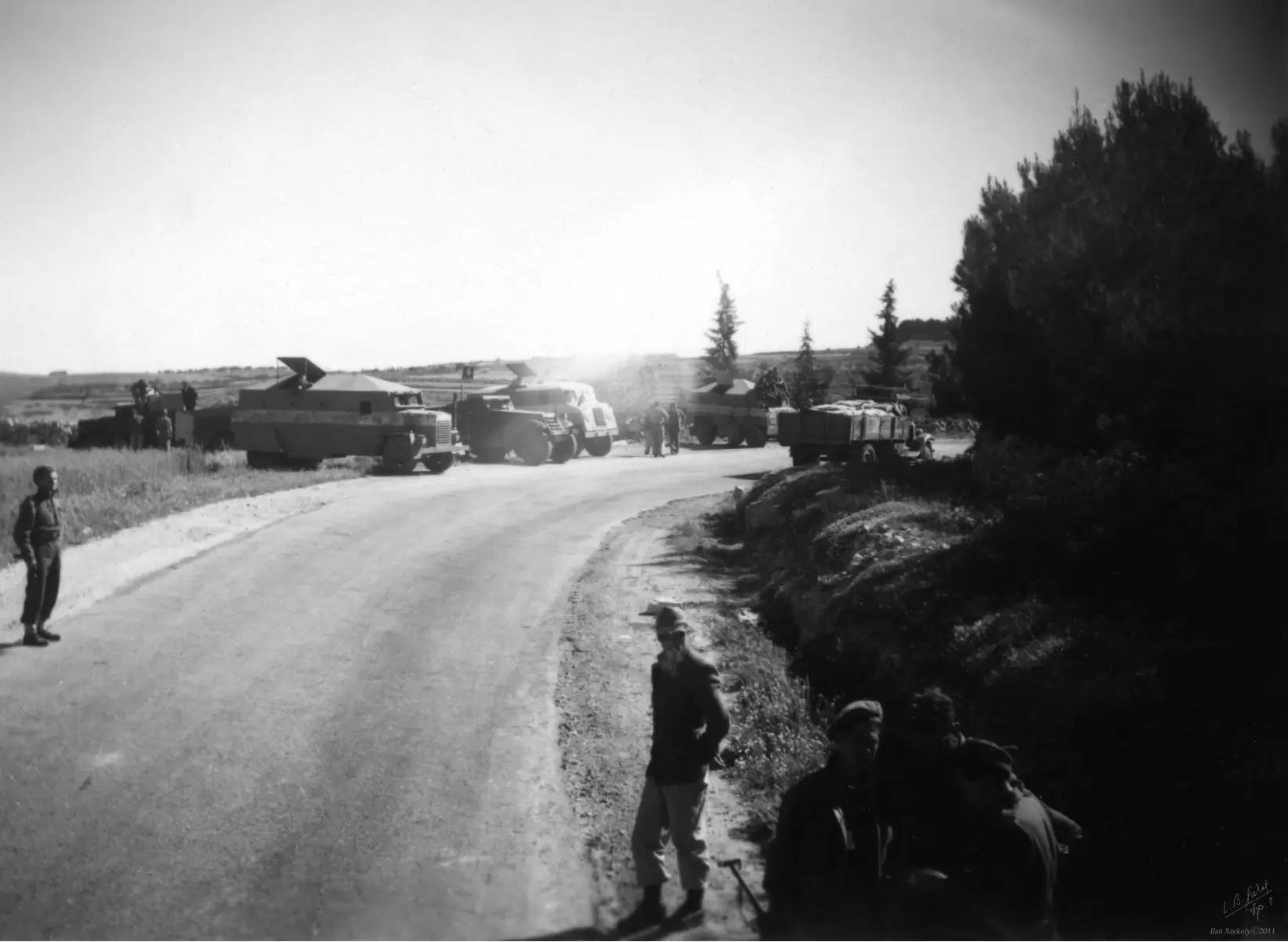 צומת נווה אילן 1948 - דוד לסלו סקלי -  - מק''ט: 144462