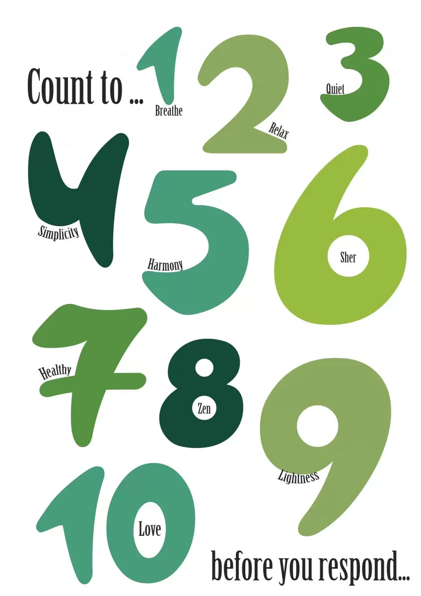Funny Numbers - מסגרת עיצובים - טיפוגרפיה דקורטיבית  - מק''ט: 240880