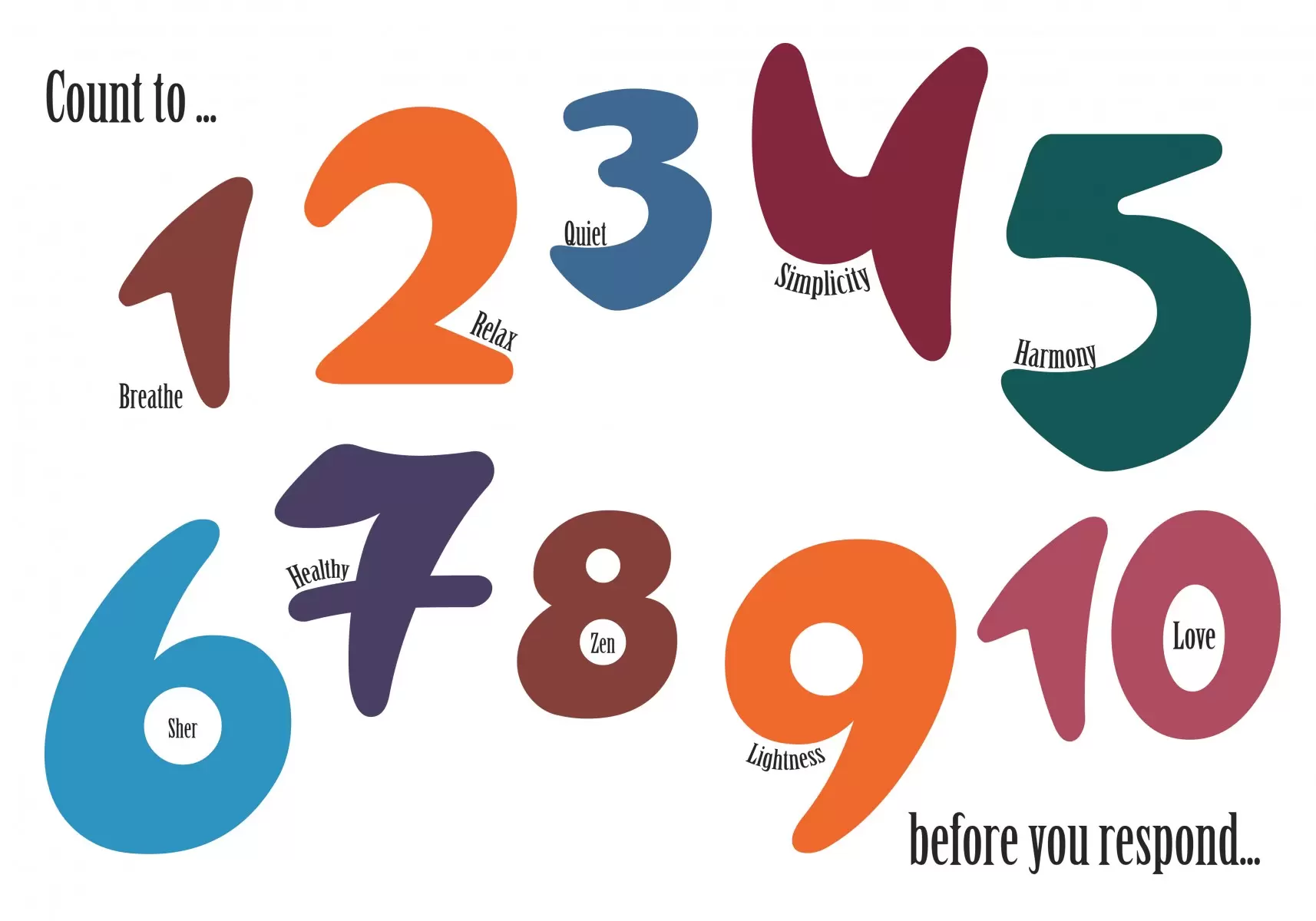 Funny Numbers - מסגרת עיצובים - טיפוגרפיה דקורטיבית  - מק''ט: 240882