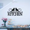 תמונת מתכת Kitchen עם ציפורי אהבה - תמונה 2