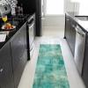 שטיח מטבח פי וי סי טורקיז מודרני - תמונה 1