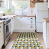 שטיח מטבח פי וי סי עיגולים מודרני - תמונה 2