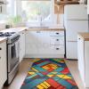 שטיח מטבח פי וי סי זכוכית צבעונית ויטראז' - תמונה 2