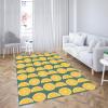 שטיח פי וי סי לסלון בעיצוב לימונים מרענן - תמונה 1