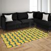 שטיח פי וי סי לסלון בעיצוב לימונים מרענן - תמונה 3