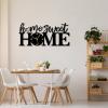 שעון קיר Home Sweet Home - תמונה 1