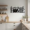 שעון קיר Home Sweet Home - תמונה 2