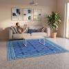 שטיח פי וי סי לסלון בעיצוב גיאומטרי  - תמונה 4