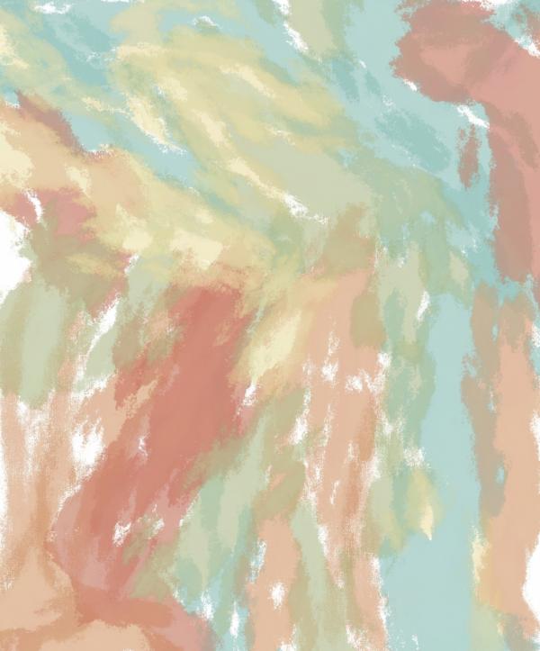 אבסטרקט צבעוני – לינוי ניסימוב | תמונה לסלון בסגנון מופשט