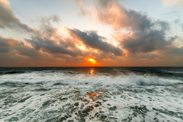 sunset – יבגני זלבקוב | תמונה לסלון בסגנון מודרני