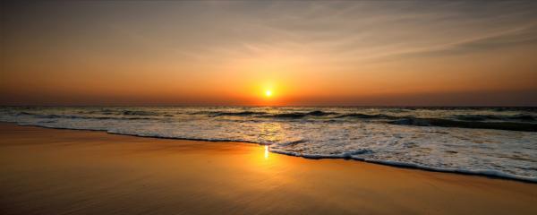 שקיעה  – יבגני זלבקוב | תמונה לסלון בסגנון מודרני