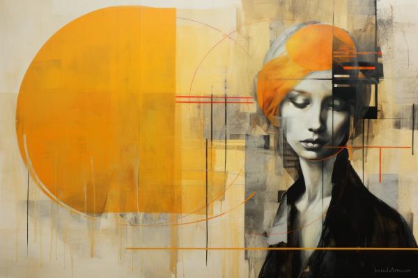 זוהר נשי – יובל אמיר | תמונה לסלון בסגנון מודרני