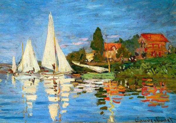 Regatta at Argenteuil – קלוד מונה