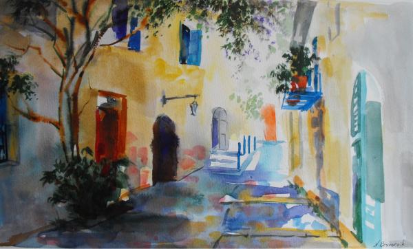 רחוב – נטליה ברברניק | תמונה לסלון בסגנון מודרני