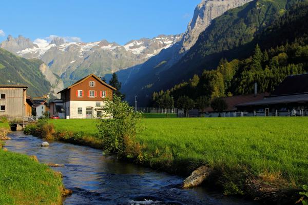 שוויץ – ניקולאי טטרצ'וק | תמונה לסלון בסגנון כפרי