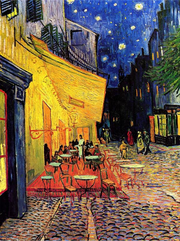מרפסת בית הקפה בלילה – וינסנט ואן גוך