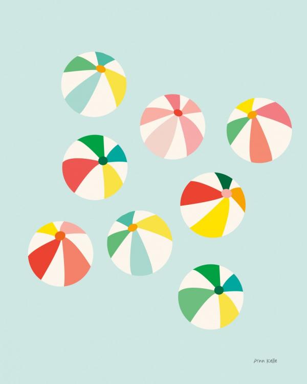 שמשיות של חוף – Ann Kelle | תמונה לסלון בסגנון מודרני