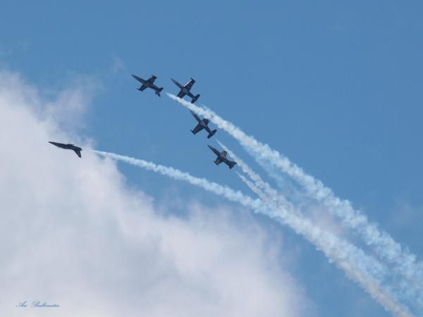 מפגן אוירי 08 – ארי בלטינשטר | תמונה לסלון בסגנון מודרני