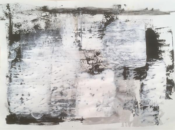 ריבועי אבסטרקט – אילה ארויו | תמונה לסלון בסגנון מופשט