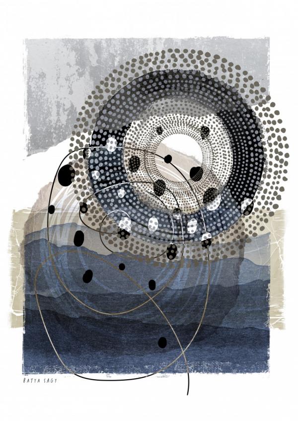 Fusion – בתיה שגיא | תמונה לסלון בסגנון מודרני