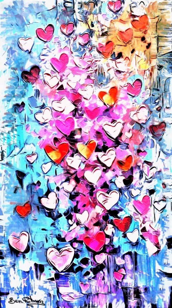 רק אהבה תנצח – בן רוטמן לימיטד | תמונה לסלון בסגנון מודרני