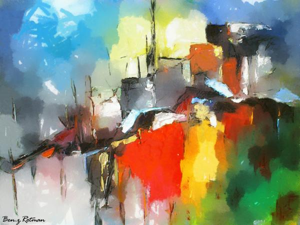 השתקפות של עיר בנהר – בן רוטמן