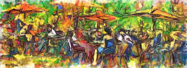 בית הקפה בחוף פרישמן – בן רוטמן