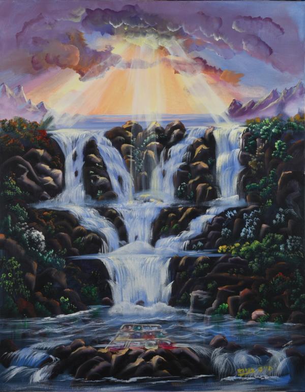 ספירות – חיים בורוש | תמונה לסלון בסגנון סוריאליסטי