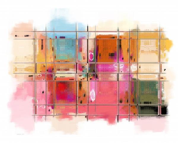 מטריקס – איש גורדון | תמונה לסלון בסגנון מודרני