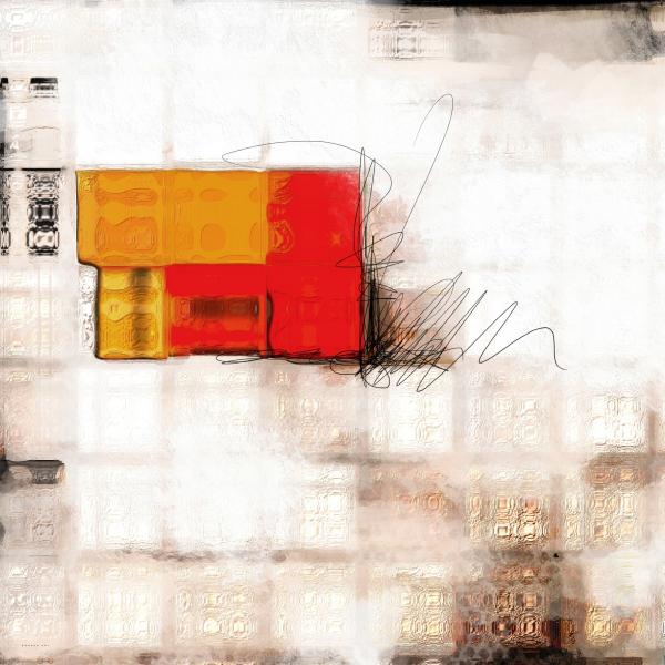 red window – איש גורדון | תמונה לסלון בסגנון מודרני