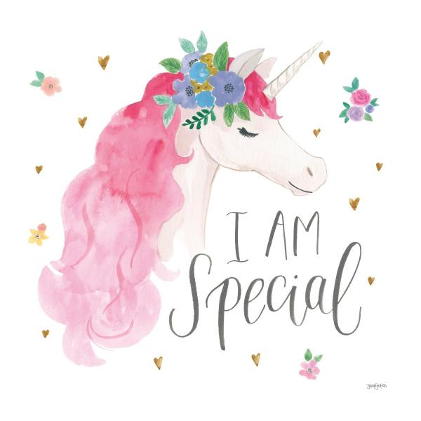 חד קרן - אני מיוחד – Jenaya Jackson | תמונה לסלון בסגנון מודרני