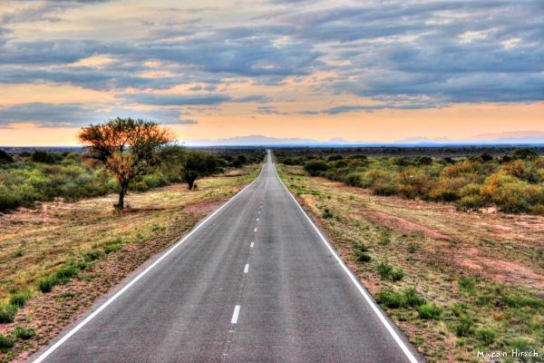 הדרך ארוכה – מתן הירש | תמונה לסלון בסגנון מודרני