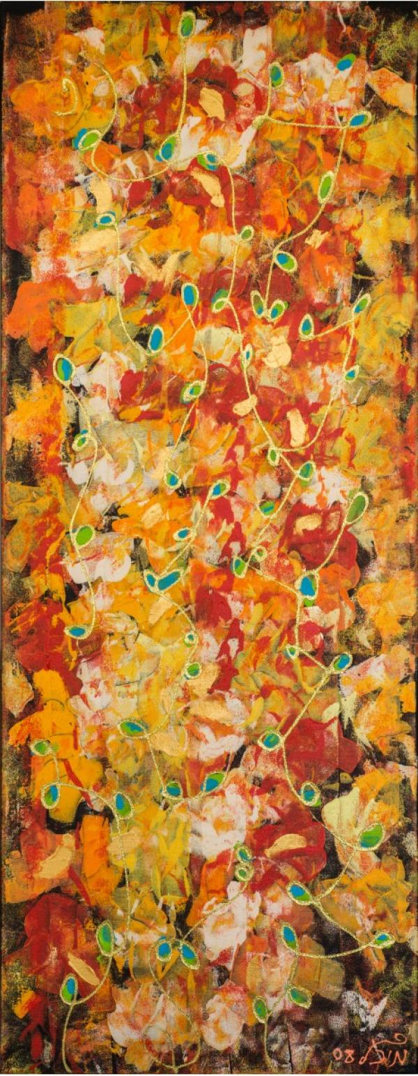 שלכת – MMB Art Studio | תמונה לסלון בסגנון מודרני