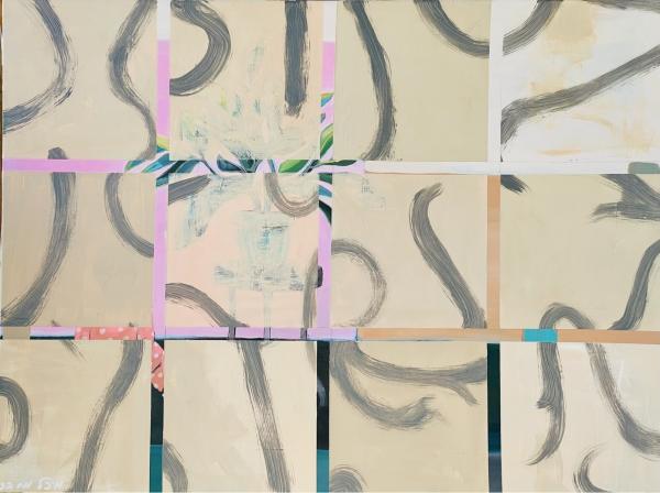 Tiger lily  – MMB Art Studio | תמונה לסלון בסגנון מופשט