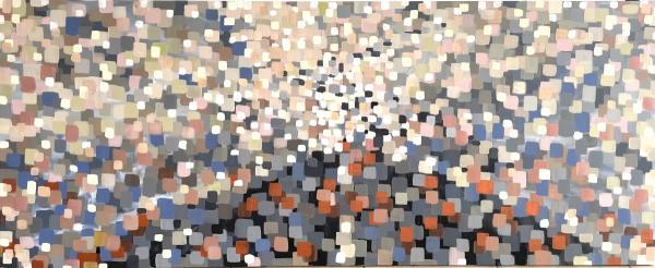 Pixelated road  – MMB Art Studio | תמונה לסלון בסגנון מופשט