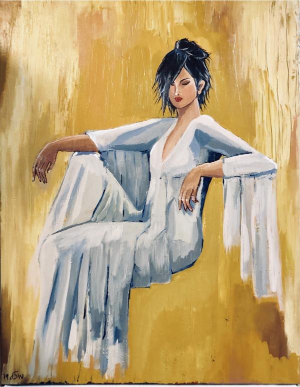  Delighted  – MMB Art Studio | תמונה לסלון בסגנון מודרני