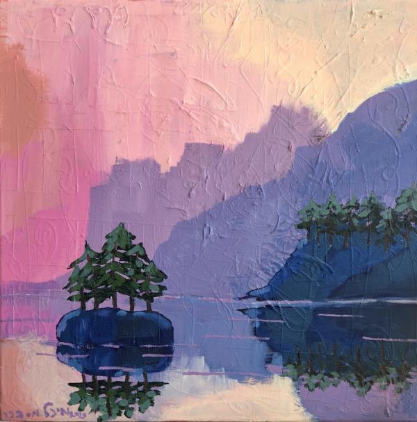 Blessed solitude  – MMB Art Studio | תמונה לסלון בסגנון מודרני