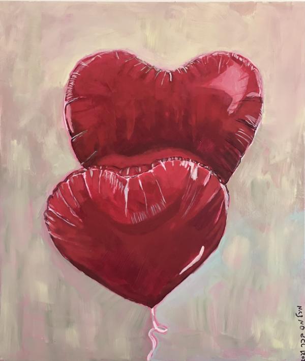 All you need is love  – MMB Art Studio | תמונה לסלון בסגנון מודרני