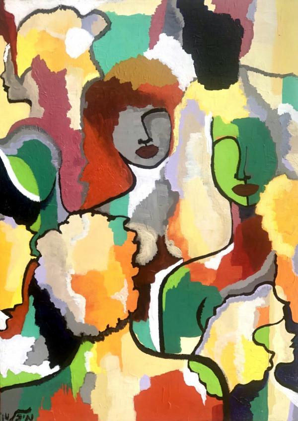 Vanity Fair – MMB Art Studio | תמונה לסלון בסגנון מודרני