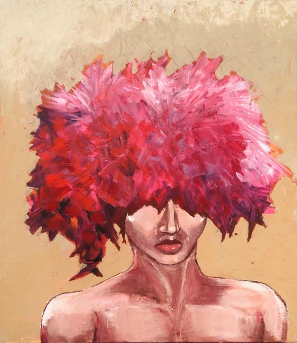 Strawberry queen  – MMB Art Studio | תמונה לסלון בסגנון מודרני