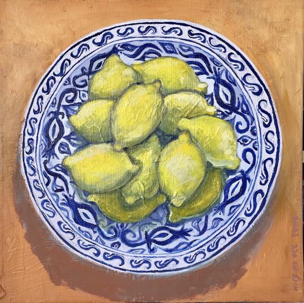 Green citrus  – MMB Art Studio | תמונה לסלון בסגנון מודרני