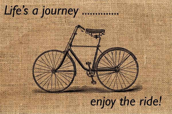 life is a journey – Artpicked | תמונה לסלון בסגנון כפרי