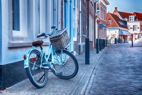 האור בקצה הרחוב – אורית גפני | תמונה לסלון בסגנון כפרי