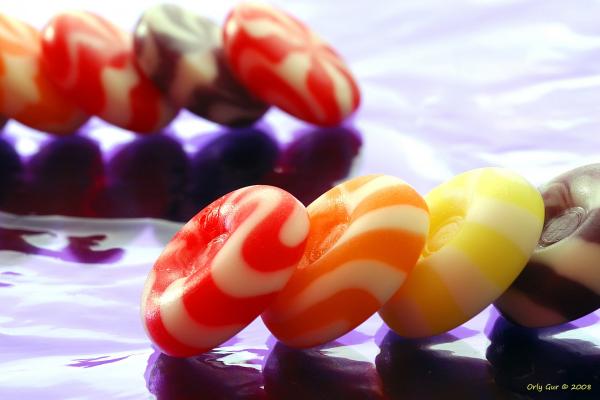 סוכריות צבעוניות 2 – אורלי גור | תמונה לסלון בסגנון מודרני