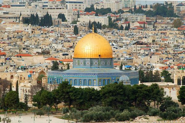 כיפת הסלע – אורלי גור | תמונה לסלון בסגנון מודרני