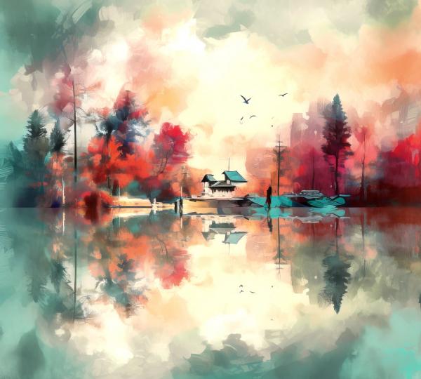 כפר בנהר – יניב גרינברג | תמונה לסלון בסגנון מודרני